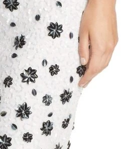 Adrianna Papell - 41931450 Sequin Bateau Sheath Dress