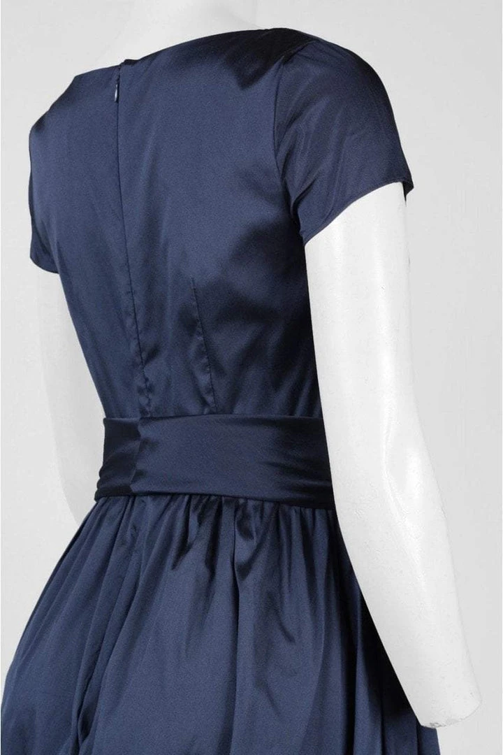 Cocktail Dresses Adrianna Papell - 81917430 Ruched Taffeta High-Low Gown 7 Cocktail Dresses Adrianna Papell - 81917430 Ruched Taffeta High-Low Gown