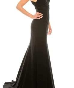 Formal Gowns Adrianna Papell - 91884490 V-Neck Long Dress