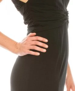 Formal Gowns Adrianna Papell - 91884490 V-Neck Long Dress