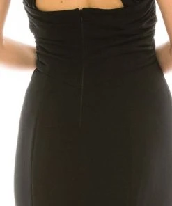 Formal Gowns Adrianna Papell - 91884490 V-Neck Long Dress