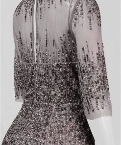 Adrianna Papell - 91896950 Embellished Illusion Jewel Sheath Gown Formal Gowns 16 Adrianna Papell - 91896950 Embellished Illusion Jewel Sheath Gown Formal Gowns