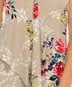 Adrianna Papell - AP1D102209 Floral High Low Dress Cocktail Dresses