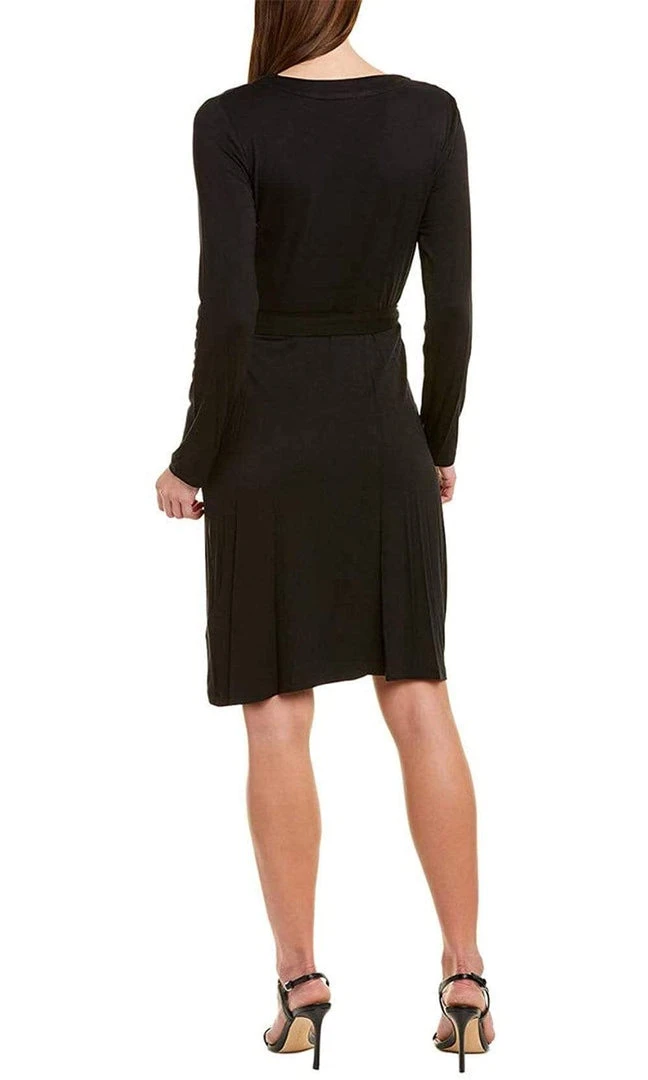 Cocktail Dresses Adrianna Papell - AP1D103383 Knee Length Faux Wrap A-Line Dress 4 Cocktail Dresses Adrianna Papell - AP1D103383 Knee Length Faux Wrap A-Line Dress