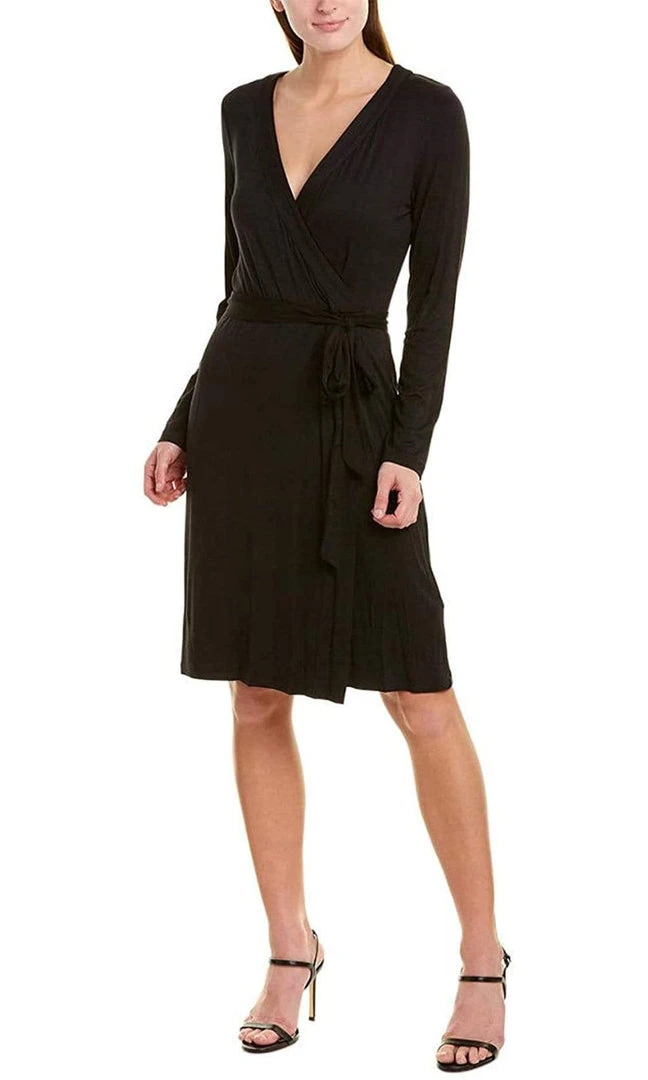 Cocktail Dresses Adrianna Papell - AP1D103383 Knee Length Faux Wrap A-Line Dress 3 Cocktail Dresses Adrianna Papell - AP1D103383 Knee Length Faux Wrap A-Line Dress