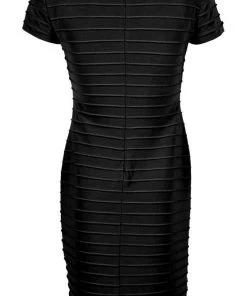 Adrianna Papell - AP1D103892 Jewel Neck Piping Detailed Dress Cocktail Dresses 18 Adrianna Papell - AP1D103892 Jewel Neck Piping Detailed Dress Cocktail Dresses