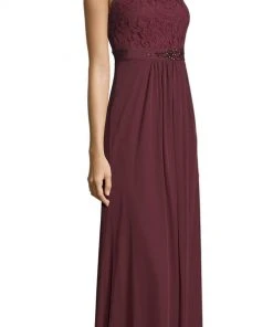 Formal Gowns Adrianna Papell - AP1E200452 Illusion Jewel A-Line Evening Dress 7 Formal Gowns Adrianna Papell - AP1E200452 Illusion Jewel A-Line Evening Dress