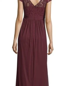 Formal Gowns Adrianna Papell - AP1E200452 Illusion Jewel A-Line Evening Dress 6 Formal Gowns Adrianna Papell - AP1E200452 Illusion Jewel A-Line Evening Dress