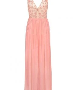 Adrianna Papell - AP1E200878 Beaded Illusion Bateau A-line Dress