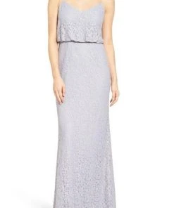 Adrianna Papell - AP1E201290 Sleeveless Lace Blouson Evening Gown Formal Gowns