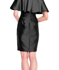 Cocktail Dresses Adrianna Papell - AP1E201683 Off-Shoulder Mikado Sheath Dress 11 Cocktail Dresses Adrianna Papell - AP1E201683 Off-Shoulder Mikado Sheath Dress