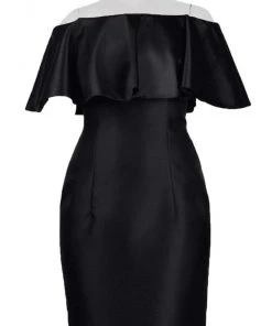 Cocktail Dresses Adrianna Papell - AP1E201683 Off-Shoulder Mikado Sheath Dress 13 Cocktail Dresses Adrianna Papell - AP1E201683 Off-Shoulder Mikado Sheath Dress