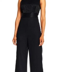 Plus Size Dresses Adrianna Papell - AP1E202207 Beaded Sleeveless Bateau Jumpsuit 8 Plus Size Dresses Adrianna Papell - AP1E202207 Beaded Sleeveless Bateau Jumpsuit