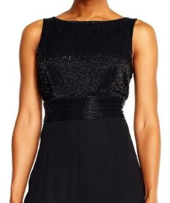 Plus Size Dresses Adrianna Papell - AP1E202207 Beaded Sleeveless Bateau Jumpsuit 10 Plus Size Dresses Adrianna Papell - AP1E202207 Beaded Sleeveless Bateau Jumpsuit