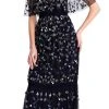 Formal Gowns Adrianna Papell - AP1E202574 V-Neck Cold Shoulder Evening Dress