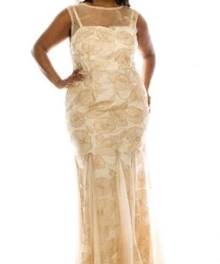 Formal Gowns Adrianna Papell - AP1E203566W Floral Evening Dress