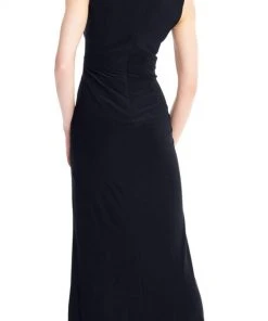 Adrianna Papell - AP1E204134 Bead Embellished High Neck Dress 7 Adrianna Papell - AP1E204134 Bead Embellished High Neck Dress