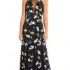 Adrianna Papell - AP1E204822 Embroidered Floral Long Sheath Dress