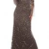 Adrianna Papell - AP1E206204 V Neck Embellished Evening Gown Formal Gowns 2 Adrianna Papell - AP1E206204 V Neck Embellished Evening Gown Formal Gowns