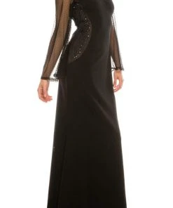 Adrianna Papell - AP1E206256 Bell Sleeve Sheath Dress 10 Adrianna Papell - AP1E206256 Bell Sleeve Sheath Dress