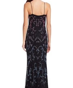 Formal Gowns Adrianna Papell - AP1E206840 Multi-Colored Embellished Sheath Dress 11 Formal Gowns Adrianna Papell - AP1E206840 Multi-Colored Embellished Sheath Dress