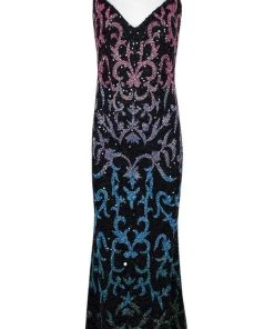 Formal Gowns Adrianna Papell - AP1E206840 Multi-Colored Embellished Sheath Dress 15 Formal Gowns Adrianna Papell - AP1E206840 Multi-Colored Embellished Sheath Dress