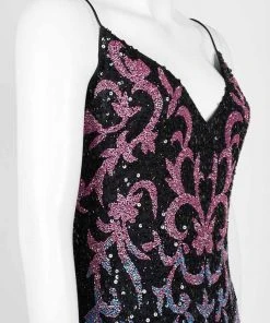 Formal Gowns Adrianna Papell - AP1E206840 Multi-Colored Embellished Sheath Dress 17 Formal Gowns Adrianna Papell - AP1E206840 Multi-Colored Embellished Sheath Dress