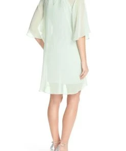 Adrianna Papell - Chiffon Overlay Tent Dress 12261960 7 Adrianna Papell - Chiffon Overlay Tent Dress 12261960