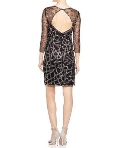 Cocktail Dresses Adrianna Papell - Jewel Cutout Mesh Dress 41912680 5 Cocktail Dresses Adrianna Papell - Jewel Cutout Mesh Dress 41912680