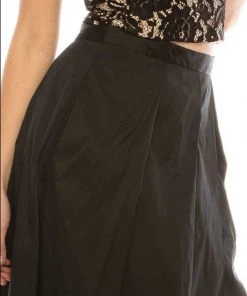 Adrianna Papell - MN2E200991 Two-Piece Halter Dress Formal Gowns 13 Adrianna Papell - MN2E200991 Two-Piece Halter Dress Formal Gowns