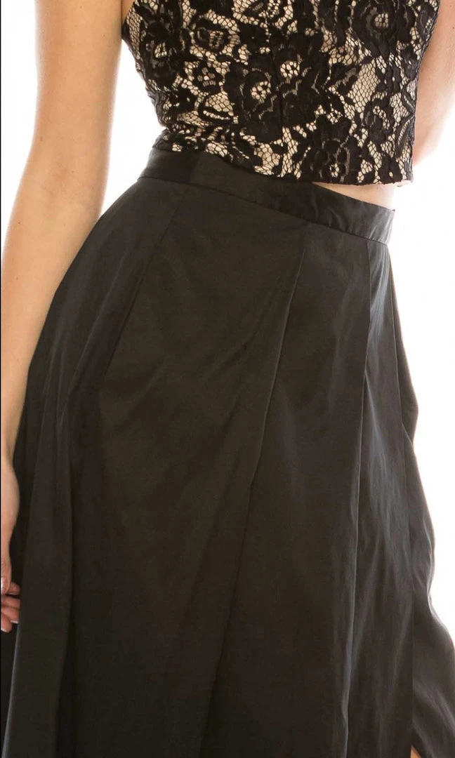 Adrianna Papell - MN2E200991 Two-Piece Halter Dress Formal Gowns 8 Adrianna Papell - MN2E200991 Two-Piece Halter Dress Formal Gowns