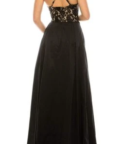 Adrianna Papell - MN2E200991 Two-Piece Halter Dress Formal Gowns 9 Adrianna Papell - MN2E200991 Two-Piece Halter Dress Formal Gowns