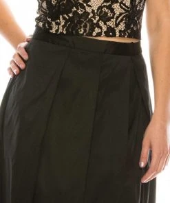 Adrianna Papell - MN2E200991 Two-Piece Halter Dress Formal Gowns 11 Adrianna Papell - MN2E200991 Two-Piece Halter Dress Formal Gowns