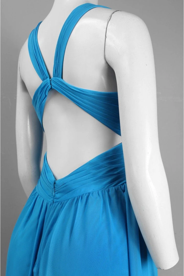 Adrianna Papell - Pleated Bodice Chiffon Dress 231M55220 5 Adrianna Papell - Pleated Bodice Chiffon Dress 231M55220