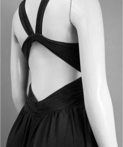 Adrianna Papell - Pleated Bodice Chiffon Dress 231M55220 11 Adrianna Papell - Pleated Bodice Chiffon Dress 231M55220