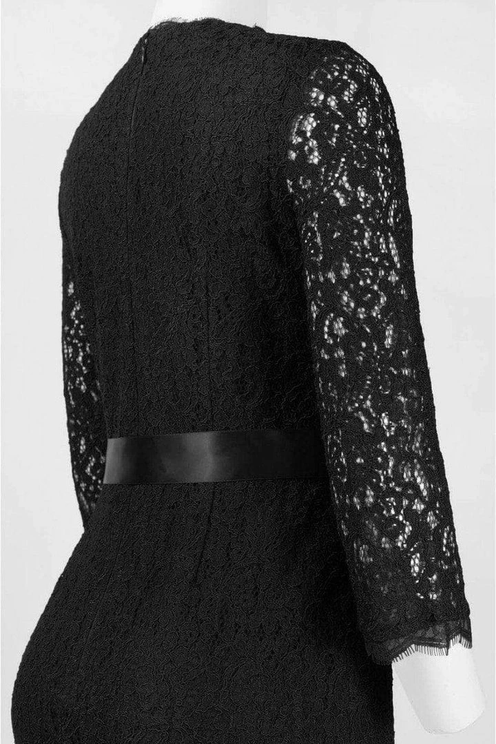 Cocktail Dresses Adrianna Papell - Quarter Length Sleeves Lace Short Dress 41910400 12 Cocktail Dresses Adrianna Papell - Quarter Length Sleeves Lace Short Dress 41910400