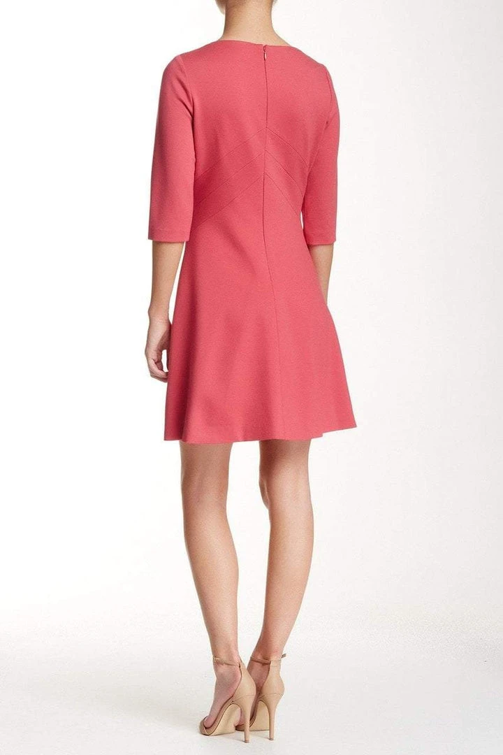 Cocktail Dresses Adrianna Papell - Quarter Length Sleeves Ponte A-Line Dress 15247232 4 Cocktail Dresses Adrianna Papell - Quarter Length Sleeves Ponte A-Line Dress 15247232