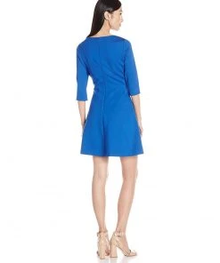 Cocktail Dresses Adrianna Papell - Quarter Length Sleeves Ponte A-Line Dress 15247232 11 Cocktail Dresses Adrianna Papell - Quarter Length Sleeves Ponte A-Line Dress 15247232