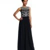 Adrianna Papell - Sequined Bateau Neck Dress 91928840 2 Adrianna Papell - Sequined Bateau Neck Dress 91928840