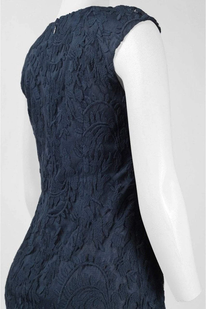 Adrianna Papell - Split V-Neck Lace Dress 15252690 5 Adrianna Papell - Split V-Neck Lace Dress 15252690