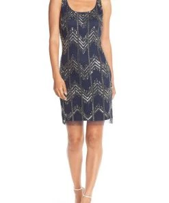 Cocktail Dresses Adrianna Papell - Square Cocktail Dress 41925240