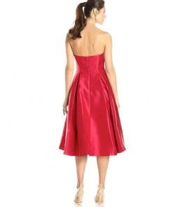 Adrianna Papell - Strapless Tea Length Dress 41912150 Cocktail Dresses