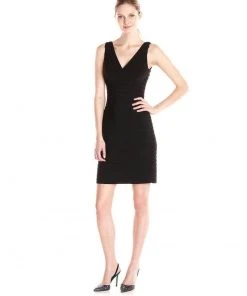 Cocktail Dresses Adrianna Papell - V-Neck Short Jersey Dress 15250560 7 Cocktail Dresses Adrianna Papell - V-Neck Short Jersey Dress 15250560