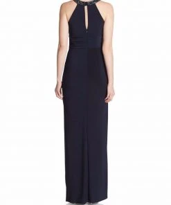 Aidan Mattox - 54469030 Embellished Halter Jersey Dress 6 Aidan Mattox - 54469030 Embellished Halter Jersey Dress
