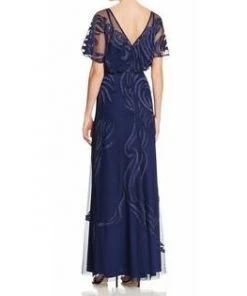 Aidan Mattox - 54471950 Embellished Illusion Bateau A-line Dress Formal Gowns