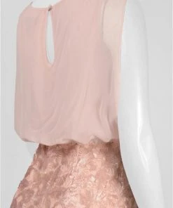 Aidan Mattox - Embellished Bateau Neck Dress 251704850 Formal Gowns