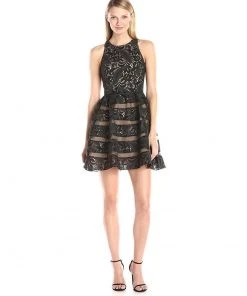 Aidan Mattox - Halter Cocktail Dress 151A98650