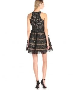 Aidan Mattox - Halter Cocktail Dress 151A98650