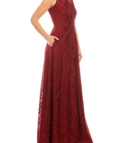 Aidan Mattox - Lace Long Dress 54473060