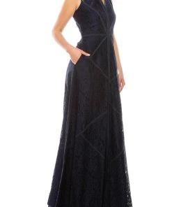 Aidan Mattox - Lace Long Dress 54473060